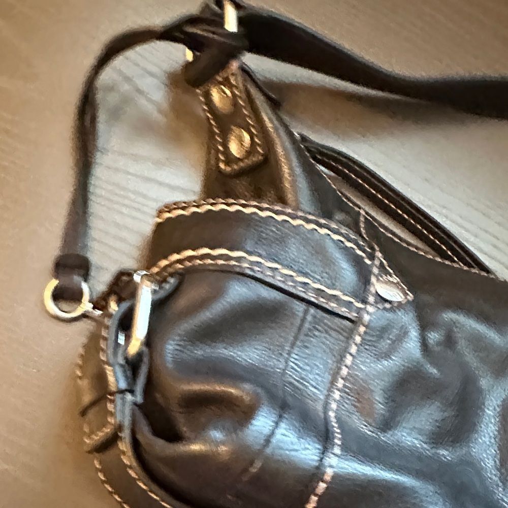 Fossil Black Leather Handbag - Picture 4 of 11